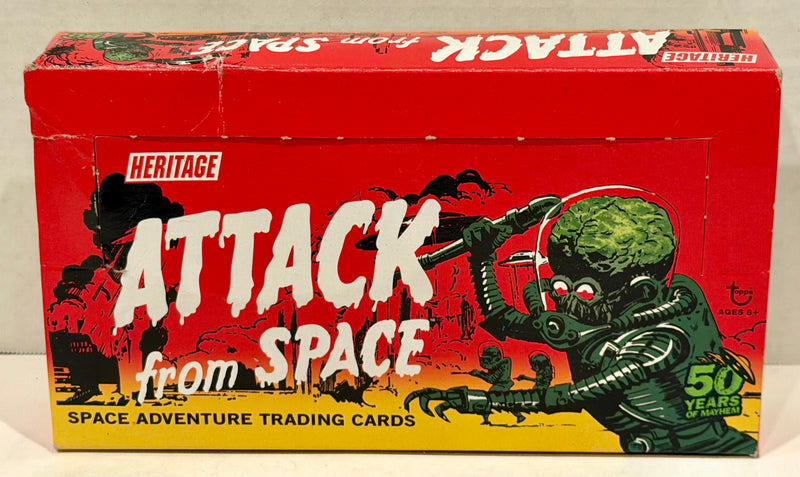 Mars Attacks Attack From Space Heritage Retail Card Box 24 CT 2012 Topps - TvMovieCards.com