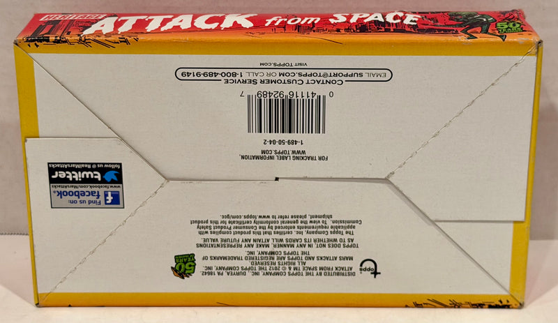 Mars Attacks Attack From Space Heritage Retail Card Box 24 CT 2012 Topps - TvMovieCards.com