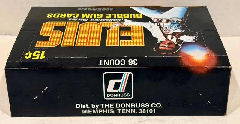 Elvis Bubble Gum Cards Boxcar Enterprises Vintage Card Box 1978 Full 36CT - TvMovieCards.com