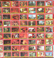 Indiana Jones Temple of Doom Complete Trading 88 Base Card Set Topps 1984   - TvMovieCards.com
