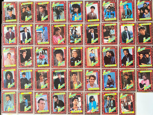 21 Jump Street Complete Sticker Trading Base Card Set 44 Topps Johnny Depp 1987   - TvMovieCards.com