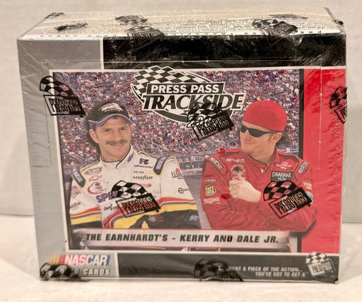 Trackside Racing Trading Card Box 24 Packs Press Pass 2002 - TvMovieCards.com