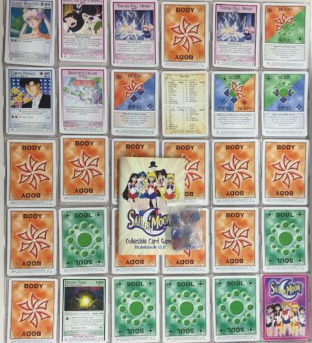 Sailor Moon Game Card Preconstructed Past Expansion Theme Deck   - TvMovieCards.com