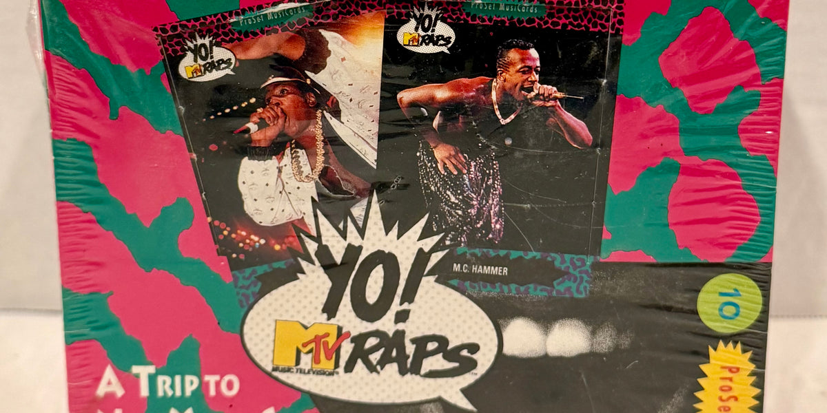 Yo! MTV Raps Series 1 Music Trading Card Box 36 Packs ProSet 1991