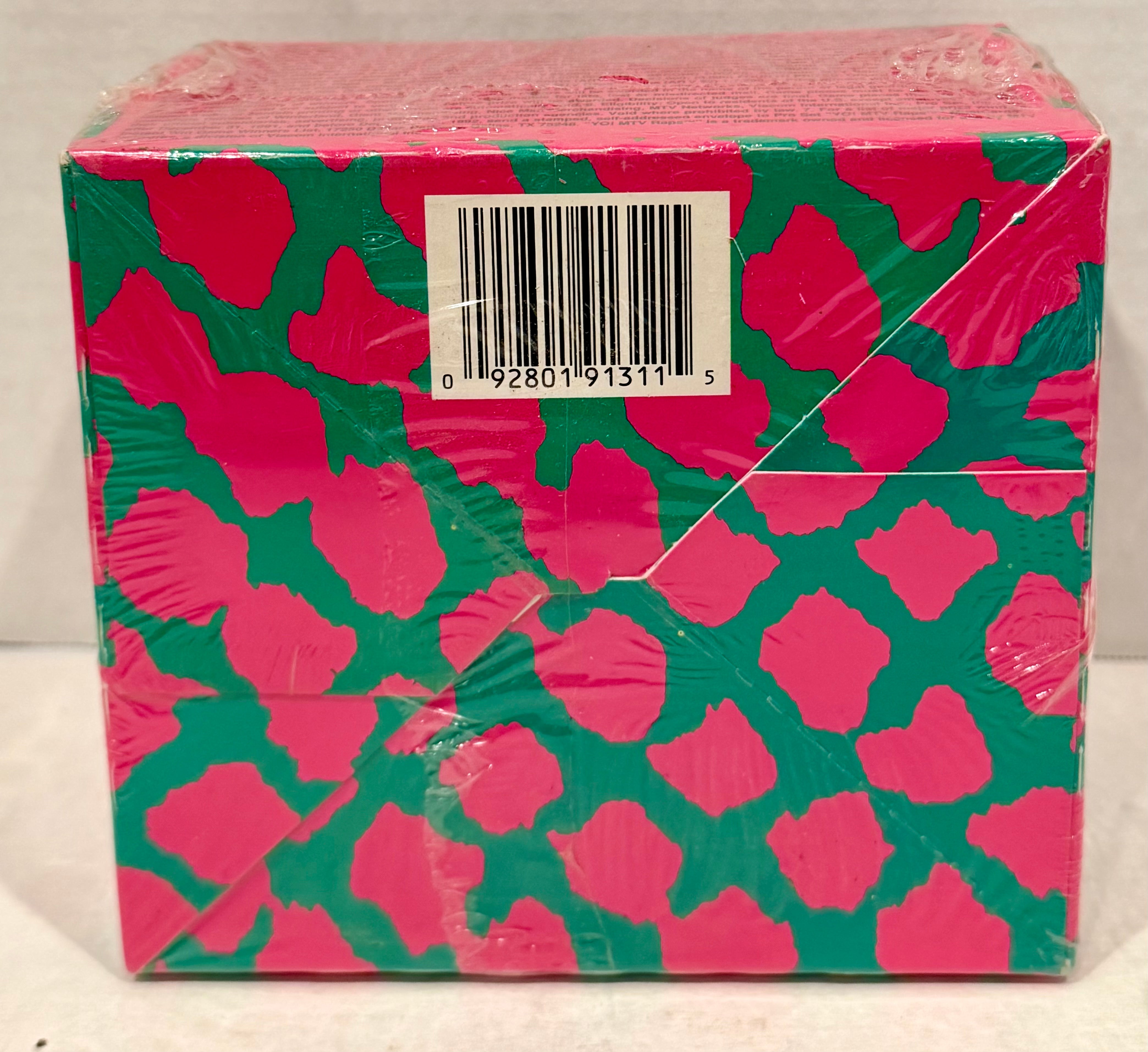 Yo! MTV Raps Series 1 Music Trading Card Box 36 Packs ProSet 1991