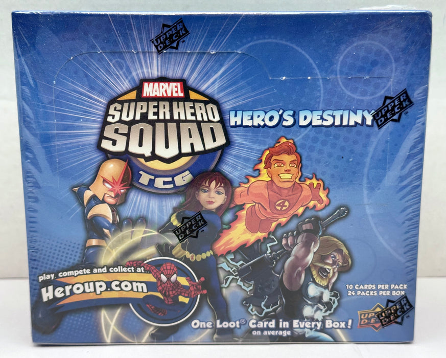 2012 Marvel Super Hero Squad Hero's Destiny TCG Booster Box Upper Deck Sealed   - TvMovieCards.com