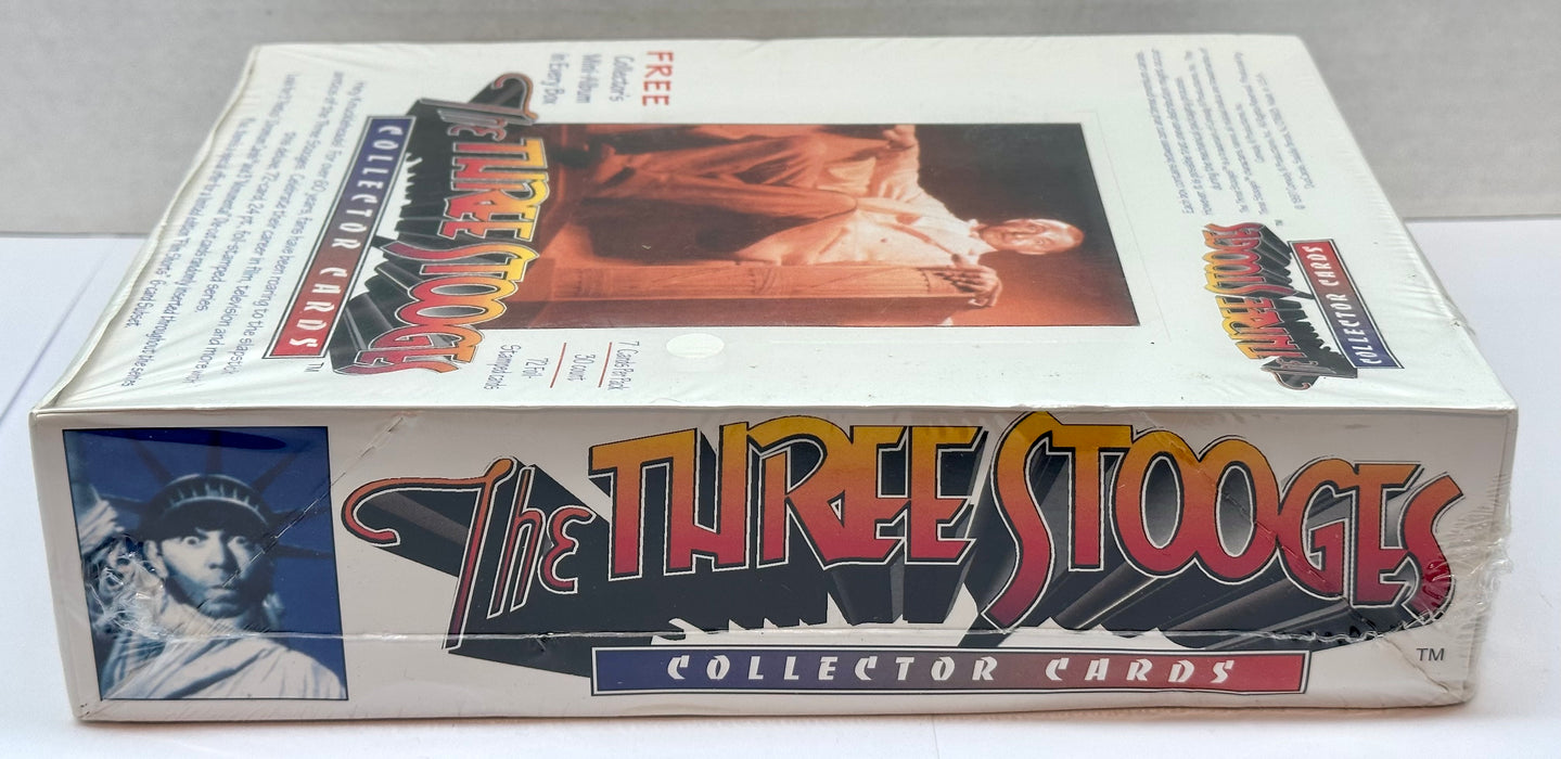 Three Stooges Trading Card Box 30 Packs Duocards 1997 Factory Sealed   - TvMovieCards.com