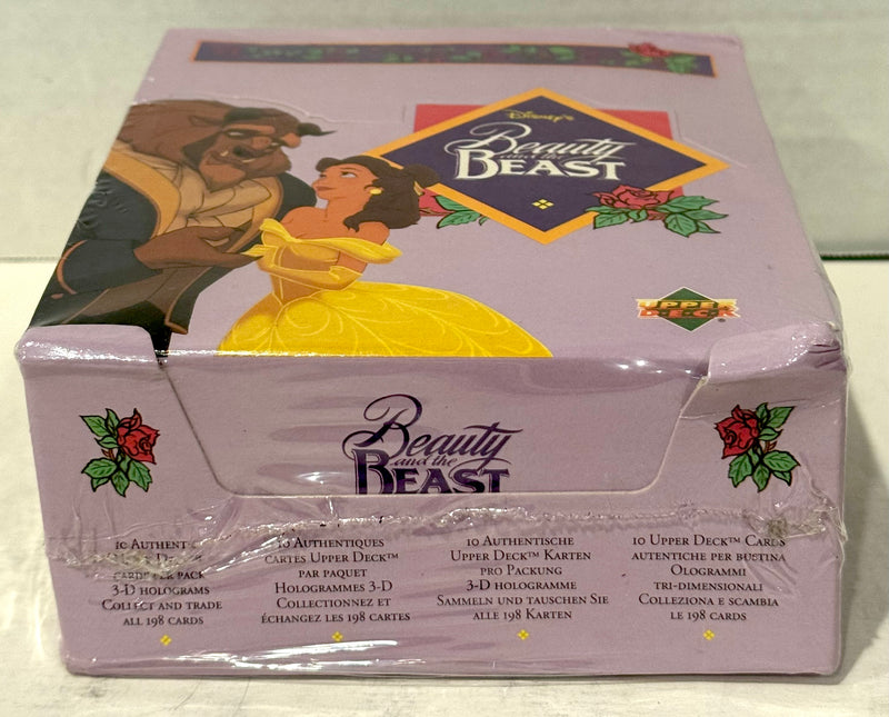 1992 Beauty & the Beast Disney Movie Trading Card Box 36 Packs Sealed Upper Deck - TvMovieCards.com