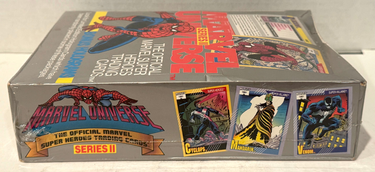 Marvel Universe Series II 2 Trading Card Box 36 Packs Impel 1991 with Holograms