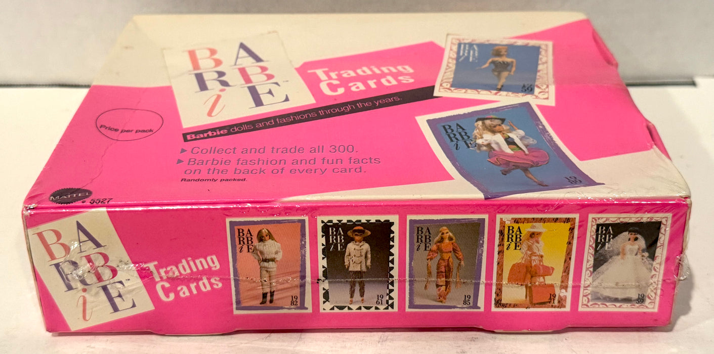 1990 Mattel Barbie Trading Card Box 24 Packs Sealed Mattel 5527
