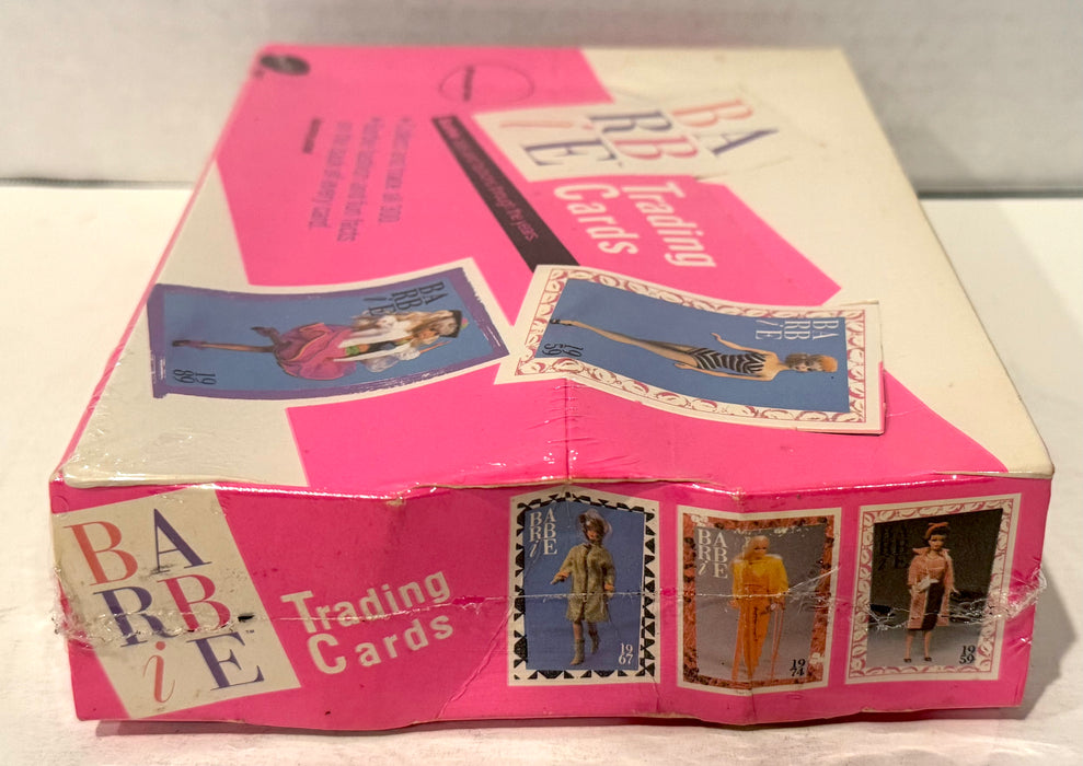 1990 Mattel Barbie Trading Card Box 24 Packs Sealed Mattel 5527