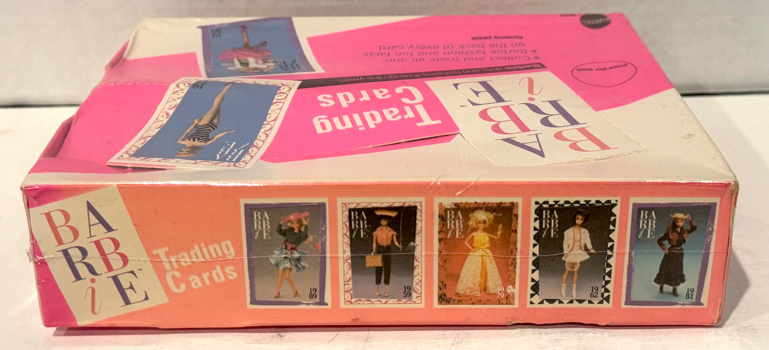 1990 Mattel Barbie Trading Card Box 24 Packs Sealed Mattel 5527