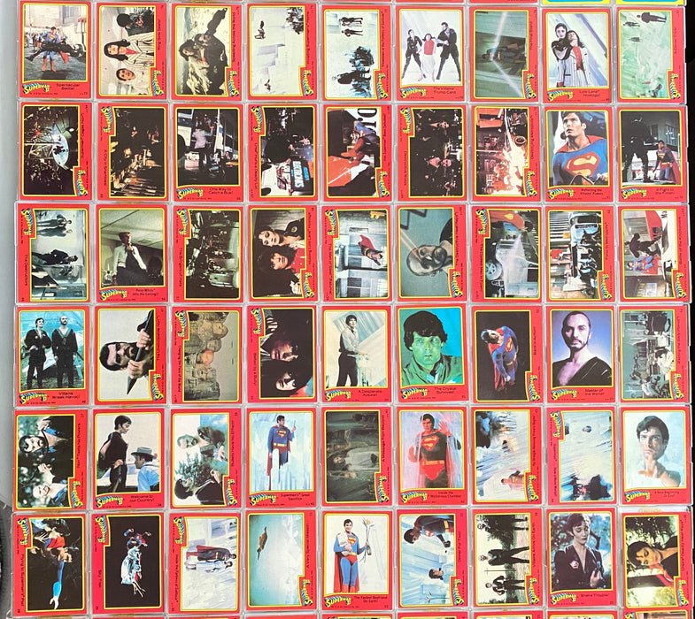 Superman II 1981 Vintage Trading Card Set 88 Cards Topps No Stickers   - TvMovieCards.com