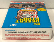 1991 Desert Storm 1st Series 1st Printing Trading Card Box 36 Packs Topps - TvMovieCards.com