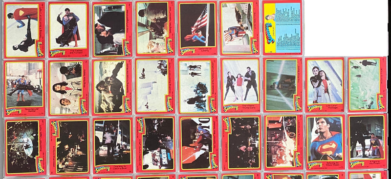 Superman II 1981 Vintage Trading Card Set 88 Cards Topps No Stickers   - TvMovieCards.com