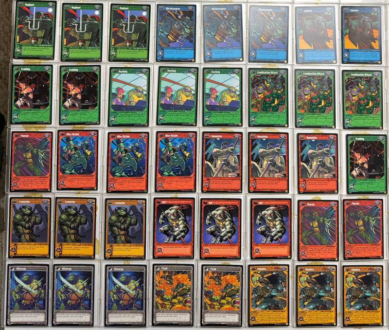 Teenage Mutant Ninja Turtles Trading Card Game A/B 2 Player Starter Deck Sets   - TvMovieCards.com