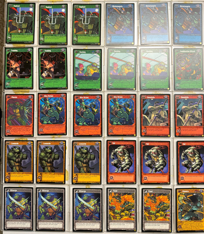 Teenage Mutant Ninja Turtles Trading Card Game 1 Player Starter Deck Set (B)   - TvMovieCards.com