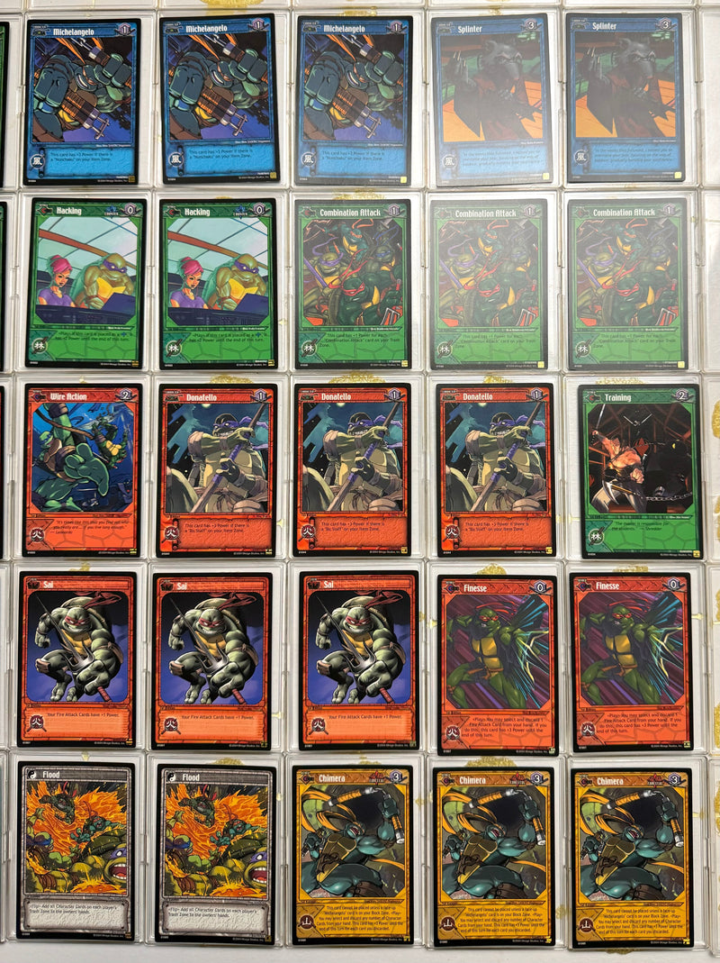 Teenage Mutant Ninja Turtles Trading Card Game 1 Player Starter Deck Set (B)   - TvMovieCards.com