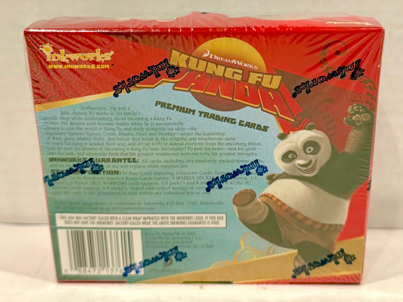 Kung Fu Panda Movie Trading Card Box 24 Packs Inkworks 2008 Factory Sealed - TvMovieCards.com