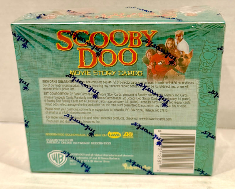 Scooby Doo Movie 1 Trading Card Box 36 Packs Inkworks 2002 Factory Sealed - TvMovieCards.com