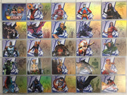 DC Legacy Gold Parallel 50 Card Set DC Comics Batman Superman Flash Joker   - TvMovieCards.com