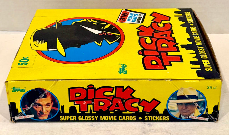 Dick Tracy The Movie Trading Card Box 36 Packs Topps 1990 FULL - TvMovieCards.com