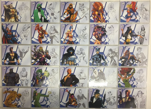 DC Legacy Base Card Set 50 Cards Rittenhouse Archives 2007   - TvMovieCards.com