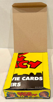 Dick Tracy The Movie Trading Card Box 36 Packs Topps 1990 FULL - TvMovieCards.com