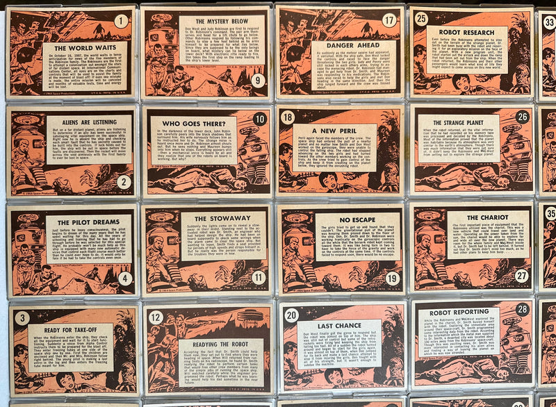 1966 Lost In Space Complete 55 Gum Trading Card Set Topps   - TvMovieCards.com