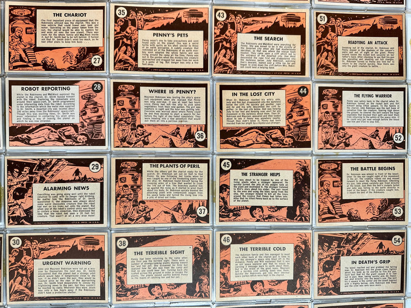 1966 Lost In Space Complete 55 Gum Trading Card Set Topps   - TvMovieCards.com