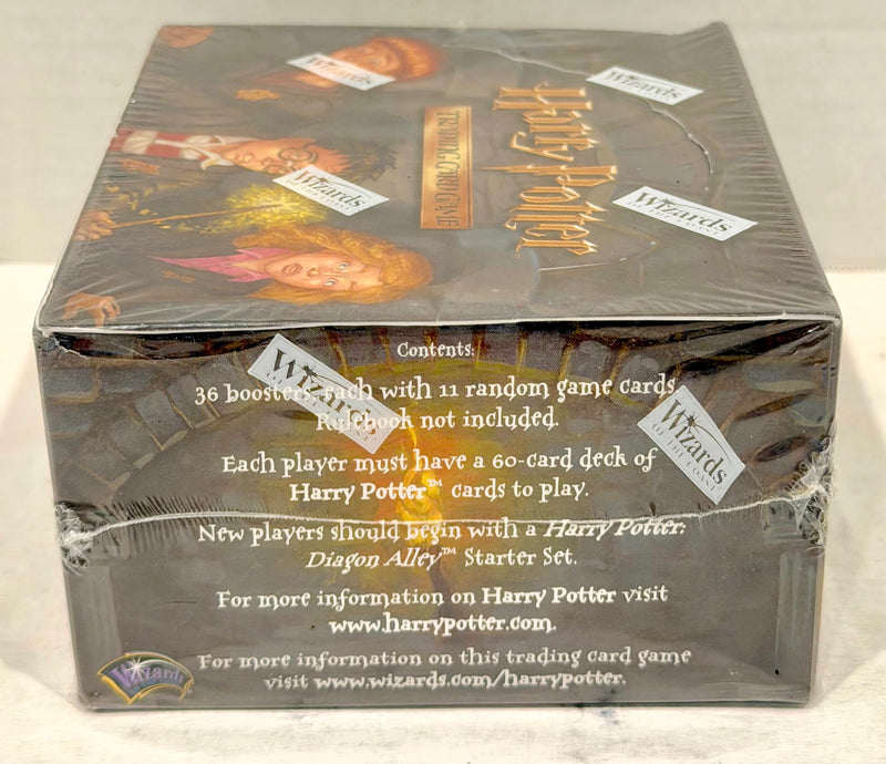 Harry Potter TCG WOTC Adventures at Hogwarts Sealed 36 Pack Booster Box - TvMovieCards.com