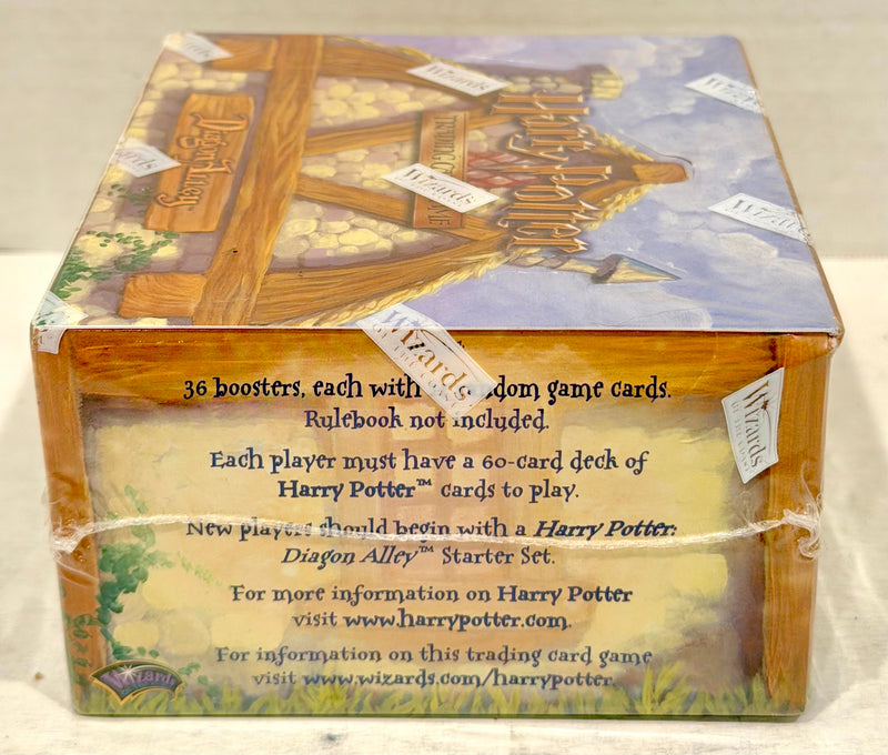 Harry Potter TCG WOTC Diagon Alley Sealed 36 Pack Booster Box TvMovieCards.com Harry Potter TCG WOTC Diagon Alley Sealed 36 Pack Booster Box TvMovieCards.com