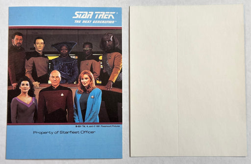 (30) Star Trek The Next Generation Bridge Crew Bookplates Book Plates ID Picard   - TvMovieCards.com