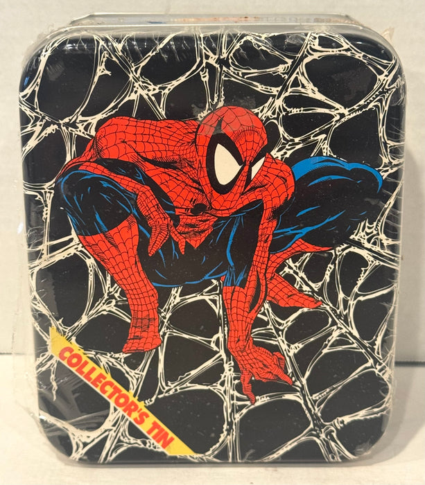 Marvel Universe Series II 2 Collector Card Tin Set 162 Base & 5 Hologram Cards Impel 1991