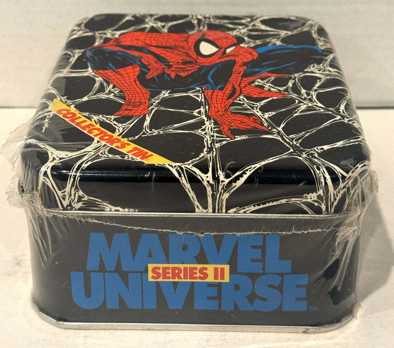 Marvel Universe Series II 2 Collector Card Tin Set 162 Base & 5 Hologram Cards Impel 1991