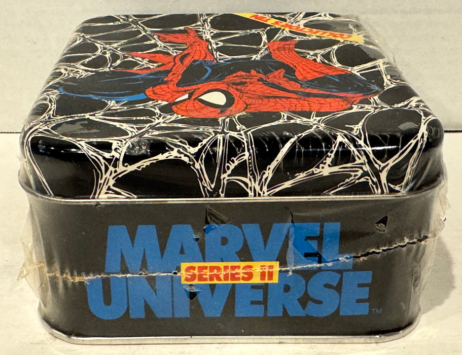 Marvel Universe Series II 2 Collector Card Tin Set 162 Base & 5 Hologram Cards Impel 1991