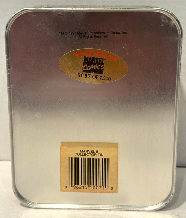 Marvel Universe Series II 2 Collector Card Tin Set 162 Base & 5 Hologram Cards Impel 1991