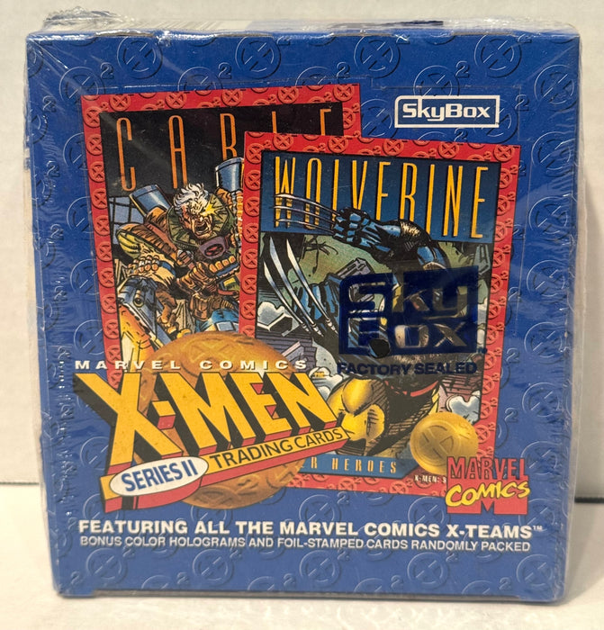 X-Men Series II Trading Card Box 36 Packs Factory Sealed Skybox 1993