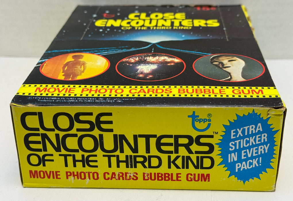 1978 Close Encounters Third Kind Wax Vintage Trading Card Box 36 Packs Topps   - TvMovieCards.com