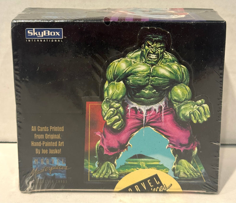 Marvel Masterpieces Series I Trading Card Box 36 Packs Factory Sealed Skybox 199 - TvMovieCards.com