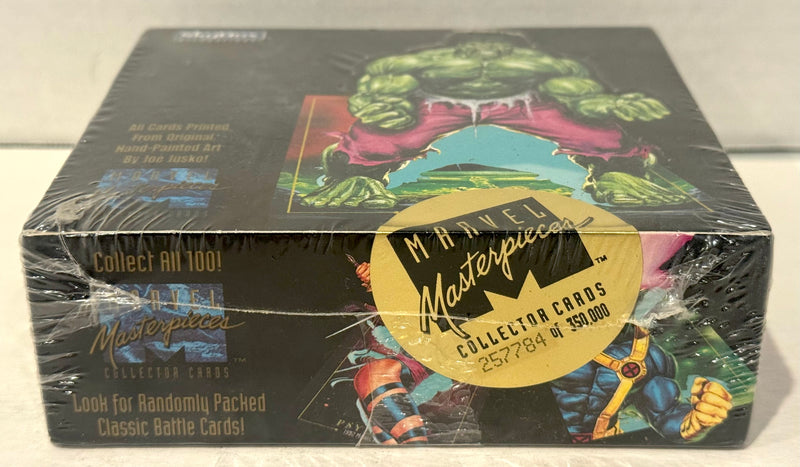 Marvel Masterpieces Series I Trading Card Box 36 Packs Factory Sealed Skybox 199 - TvMovieCards.com