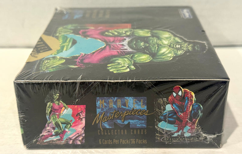 Marvel Masterpieces Series I Trading Card Box 36 Packs Factory Sealed Skybox 199 - TvMovieCards.com