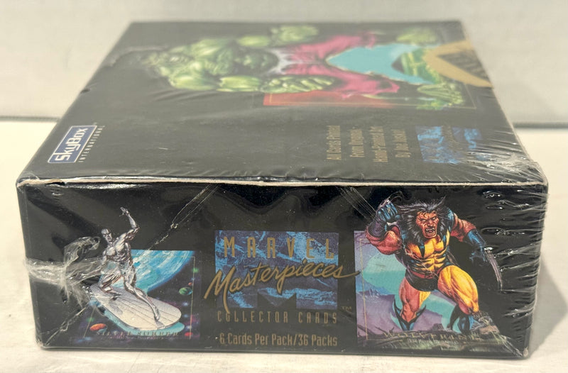 Marvel Masterpieces Series I Trading Card Box 36 Packs Factory Sealed Skybox 199 - TvMovieCards.com
