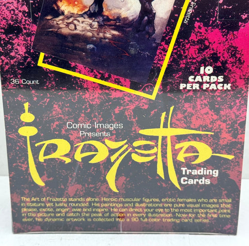 Frazetta Fantasy Art Series 1 Trading Card Box 36 Packs Comic Images 1991   - TvMovieCards.com