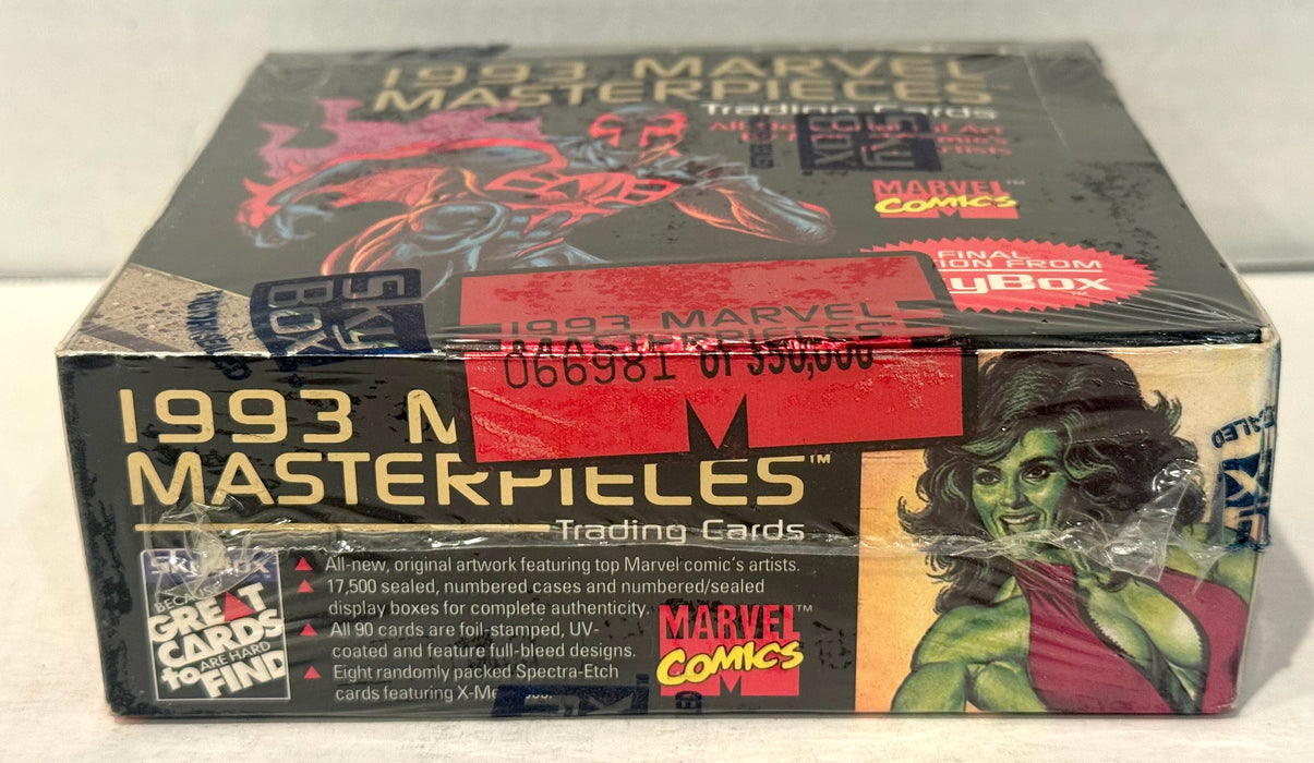 Marvel Masterpieces II Trading Card Box 36 Packs Factory Sealed Skybox 1993