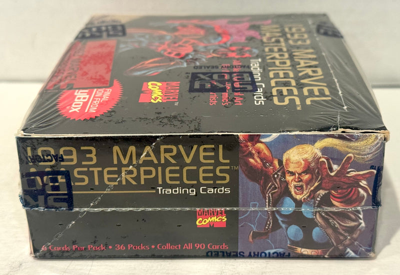 Marvel Masterpieces II Trading Card Box 36 Packs Factory Sealed Skybox 1993 - TvMovieCards.com