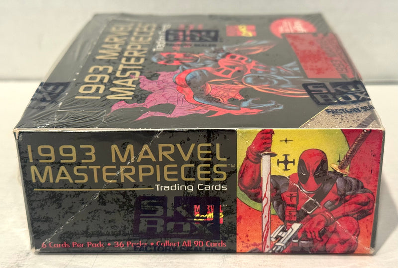 Marvel Masterpieces II Trading Card Box 36 Packs Factory Sealed Skybox 1993 - TvMovieCards.com