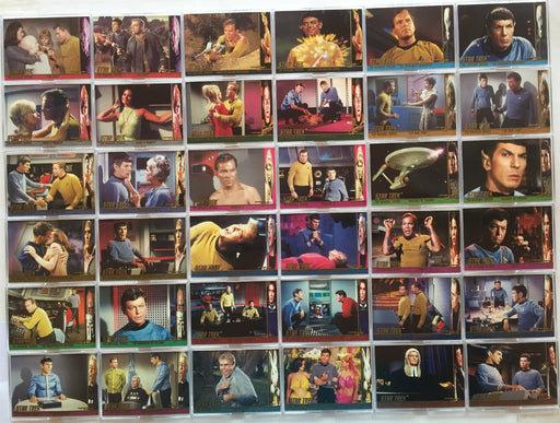Star Trek The Original Series 1 TOS Character Log Chase Card Set 58 Cards   - TvMovieCards.com