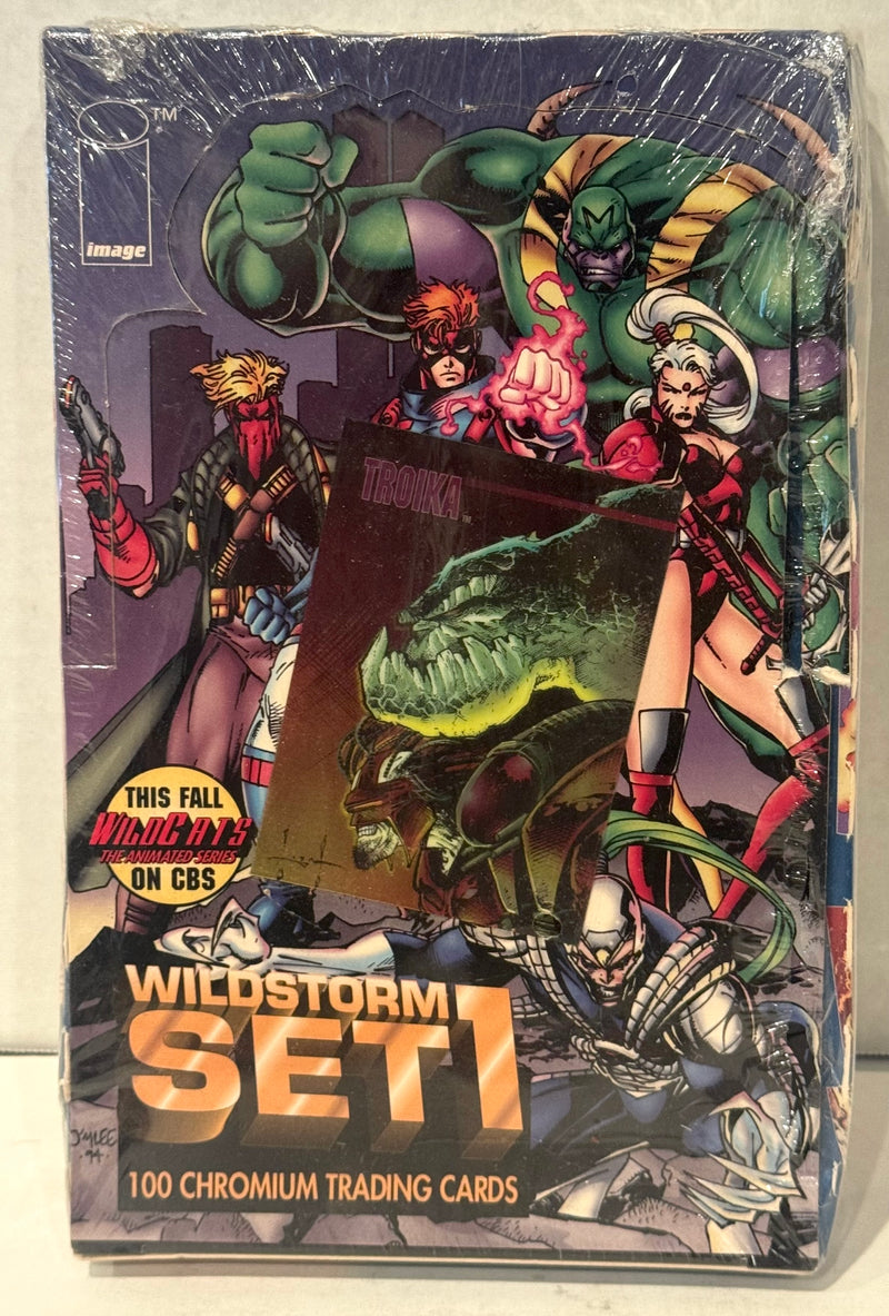 1994 WildStorm Trading Card Box Set 1 Chromium 1994 Jim Lee - Factory Sealed - TvMovieCards.com
