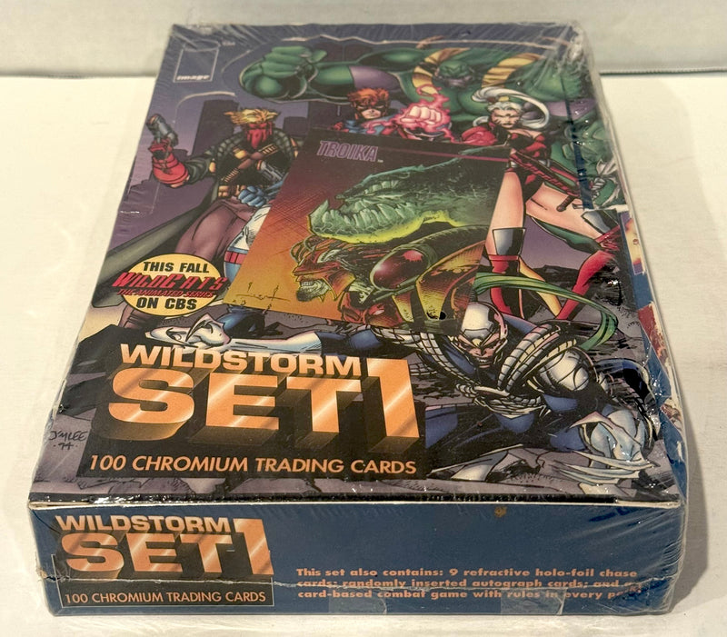 1994 WildStorm Trading Card Box Set 1 Chromium 1994 Jim Lee - Factory Sealed - TvMovieCards.com